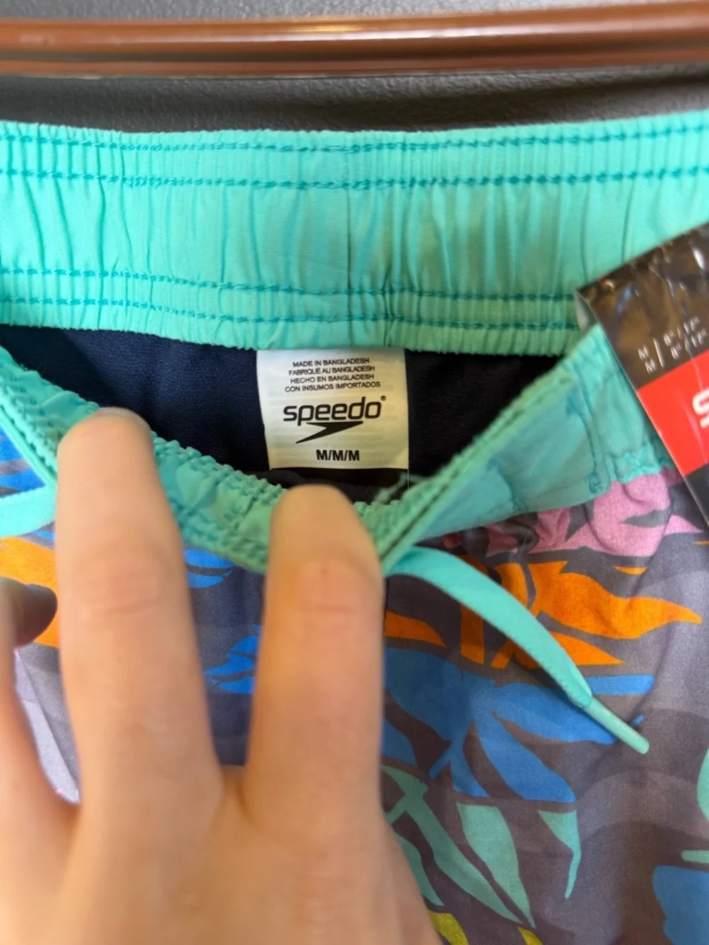 Speedo Swim Trunks | Size Boys Med 10/12 Tropical Floral UPF 50+ Swim Shorts NWT